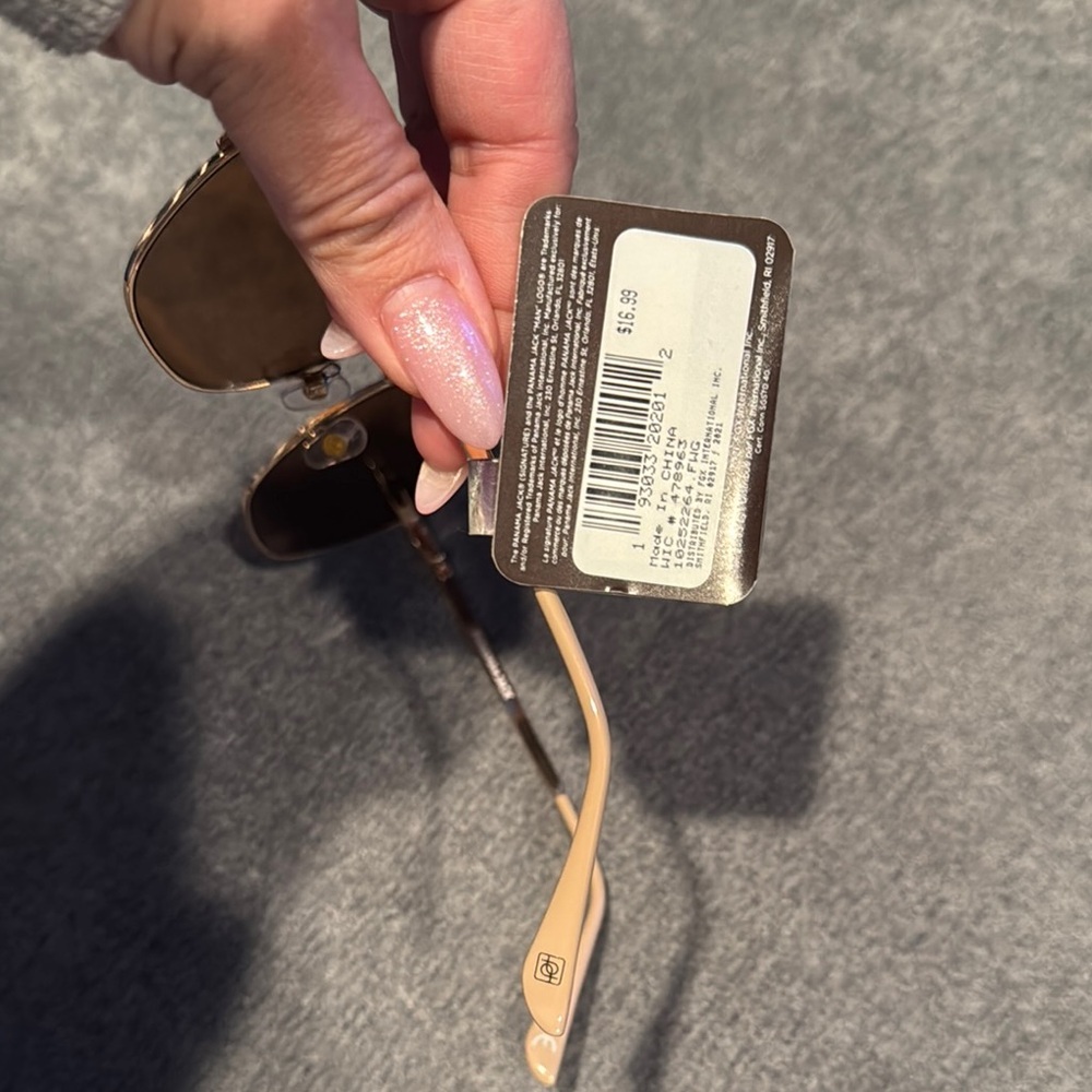 NWT Panama Jack -Cream Sunglasses - Picture 4 of 7